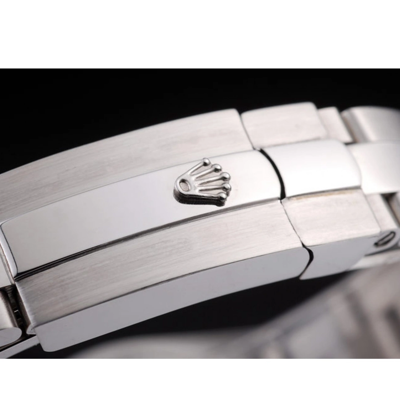 MiroTime 0715 Rolex Explorer Polished Stainless Steel Black Dial 98089